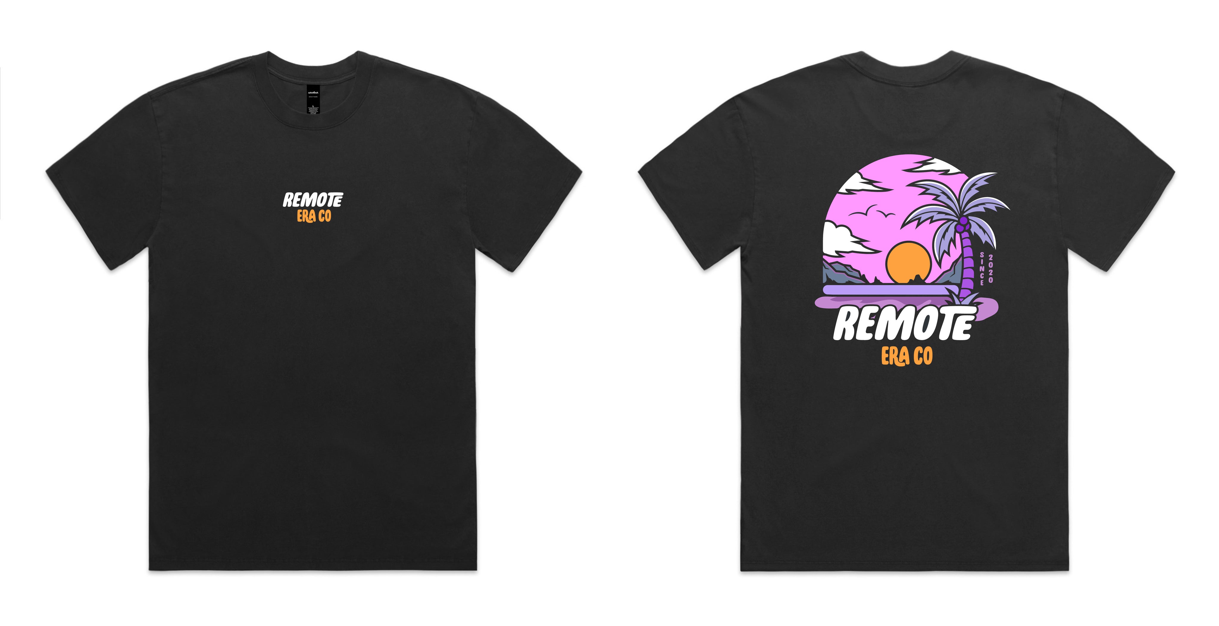 FADED COAL NEW AGE HEAVY TEE