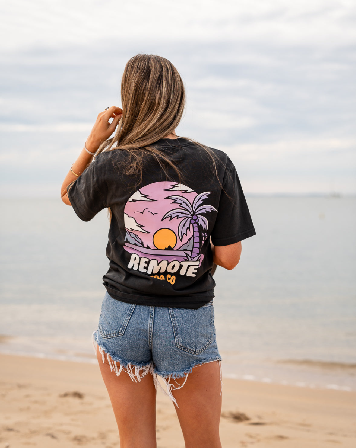 FADED COAL NEW AGE HEAVY TEE