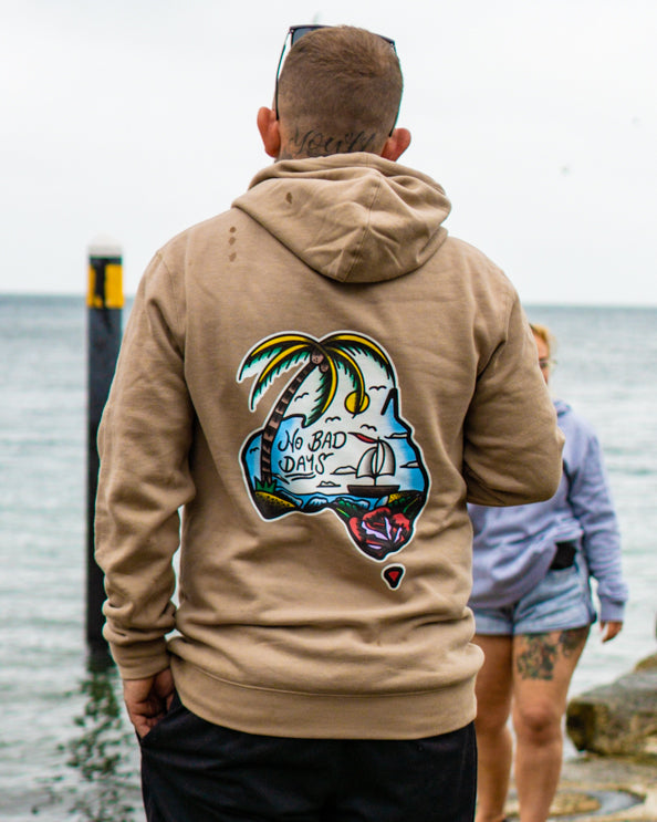 No Bad Days Hoody(Sand)