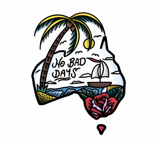 NO BAD DAYS Sticker