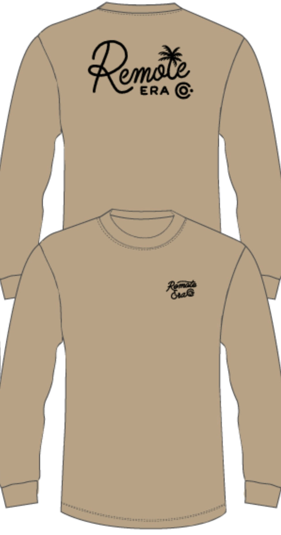 SAND REMOTE STAPLE L/SLEEVE