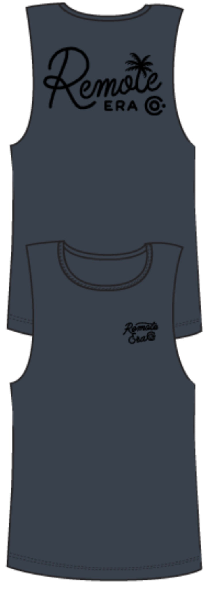 PETROL BLUE SINGLET